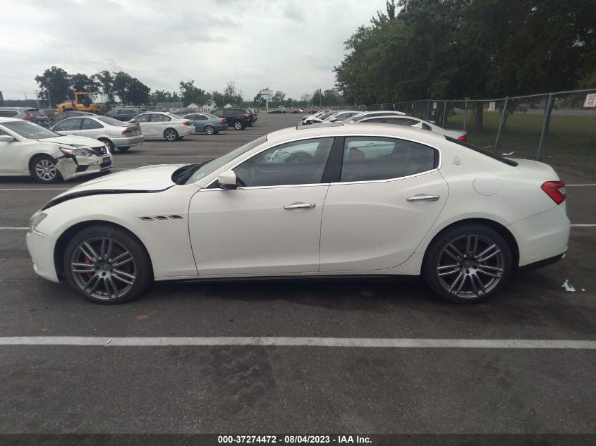 2017 MASERATI GHIBLI S - ZAM57RSS4H1226287
