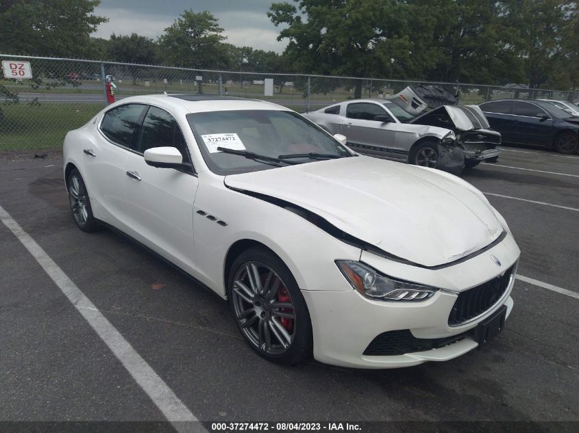 2017 MASERATI GHIBLI S - ZAM57RSS4H1226287