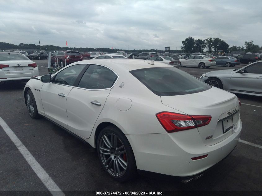 2017 MASERATI GHIBLI S - ZAM57RSS4H1226287