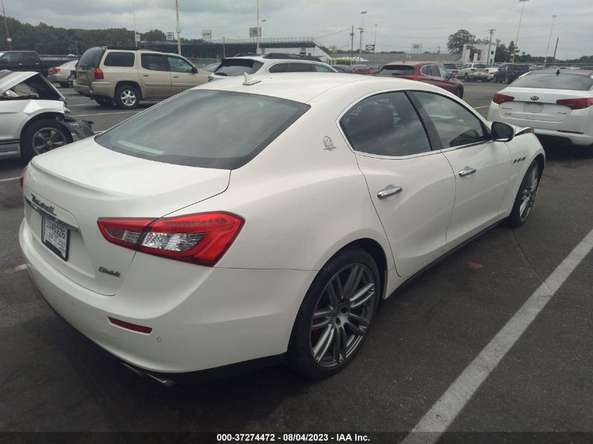 2017 MASERATI GHIBLI S - ZAM57RSS4H1226287