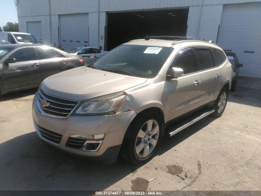2013 CHEVROLET TRAVERSE LTZ - 1GNKRLKD5DJ114924