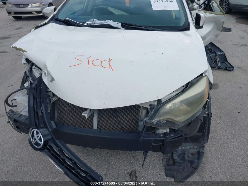 2014 TOYOTA COROLLA L/LE/S/S PLUS/LE PLUS - 5YFBURHE6EP150466