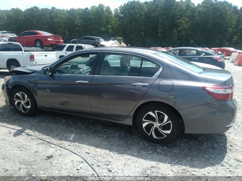 2016 HONDA ACCORD SEDAN LX - 1HGCR2F39GA088133