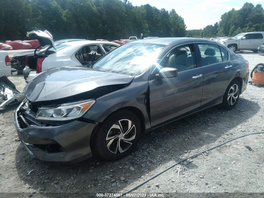 2016 HONDA ACCORD SEDAN LX - 1HGCR2F39GA088133