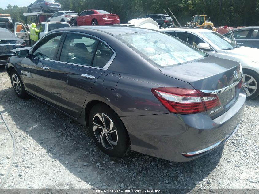 2016 HONDA ACCORD SEDAN LX - 1HGCR2F39GA088133