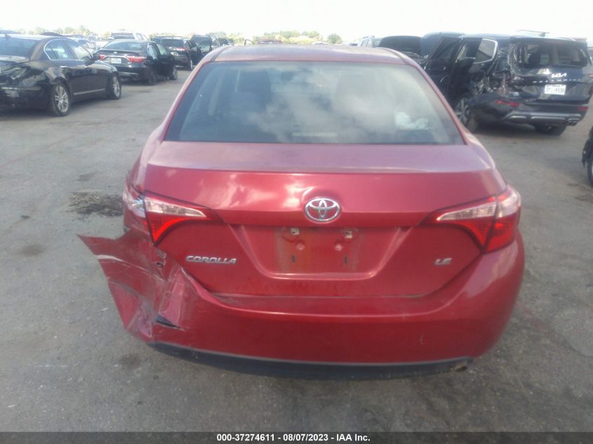 2018 TOYOTA COROLLA L/LE/XLE/SE/XSE - 5YFBURHE3JP755877