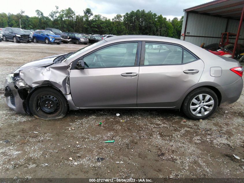 2014 TOYOTA COROLLA LE - 2T1BURHE6EC163704
