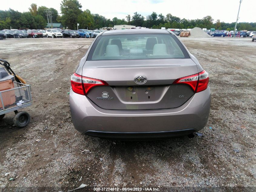 2014 TOYOTA COROLLA LE - 2T1BURHE6EC163704