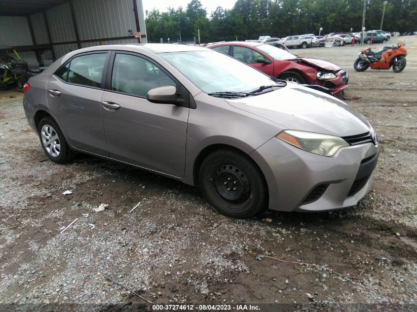 2014 TOYOTA COROLLA LE - 2T1BURHE6EC163704