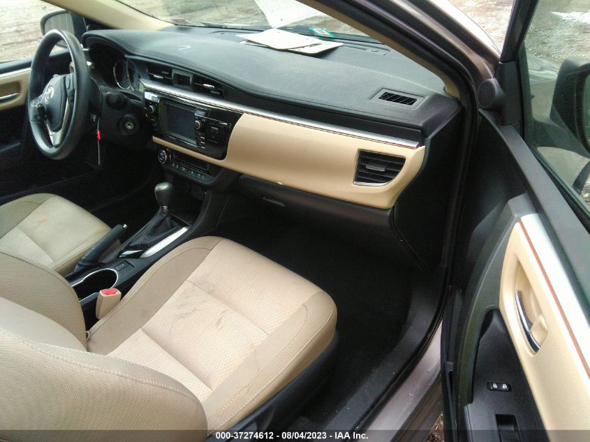 2014 TOYOTA COROLLA LE - 2T1BURHE6EC163704