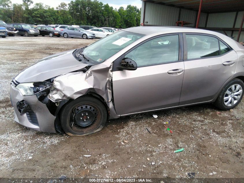 2014 TOYOTA COROLLA LE - 2T1BURHE6EC163704