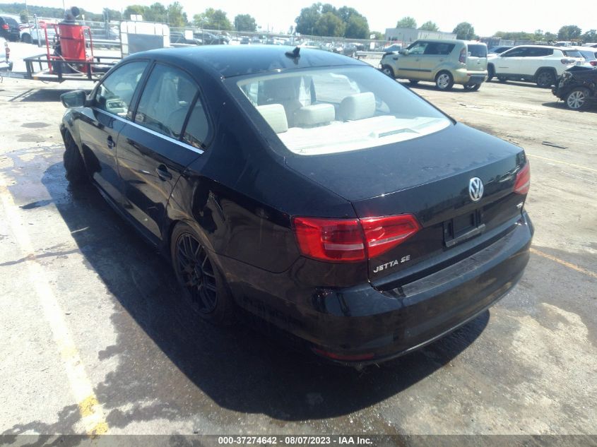 2015 VOLKSWAGEN JETTA SEDAN 1.8T SE W/CONNECTIVITY - 3VWD07AJ8FM355180