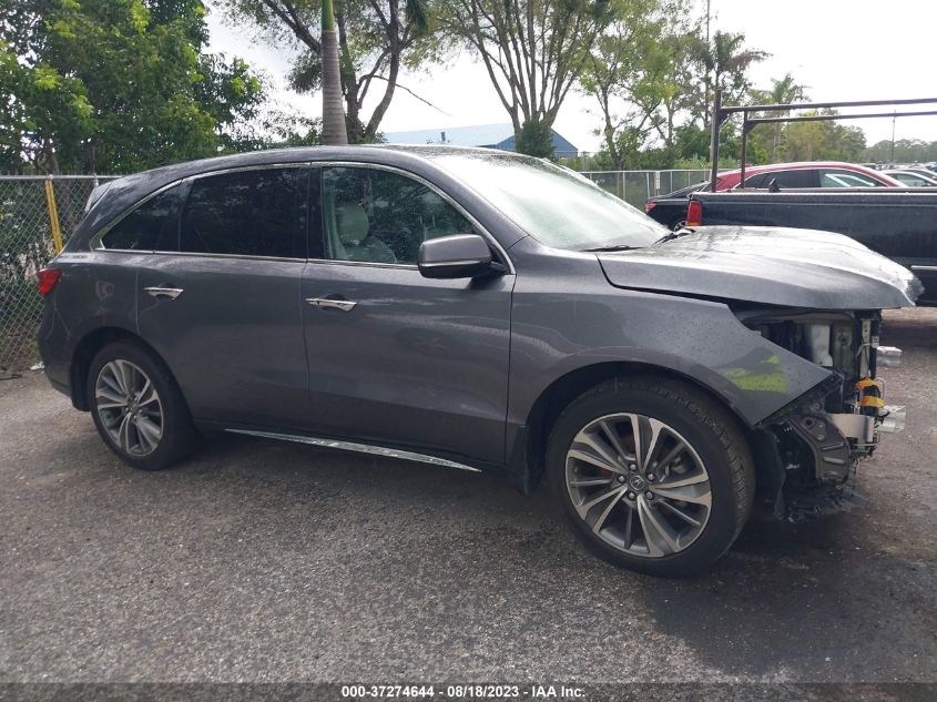 2017 ACURA MDX TECHNOLOGY - 5FRYD3H53HB003947