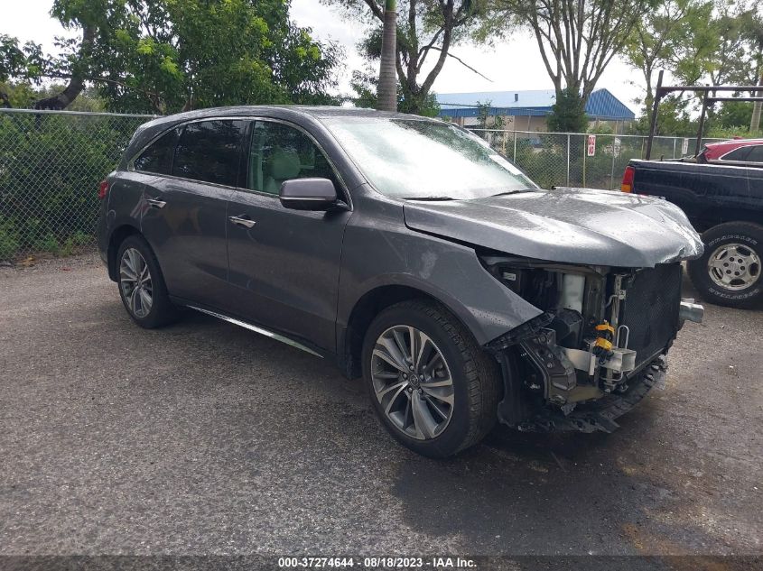 2017 ACURA MDX TECHNOLOGY - 5FRYD3H53HB003947