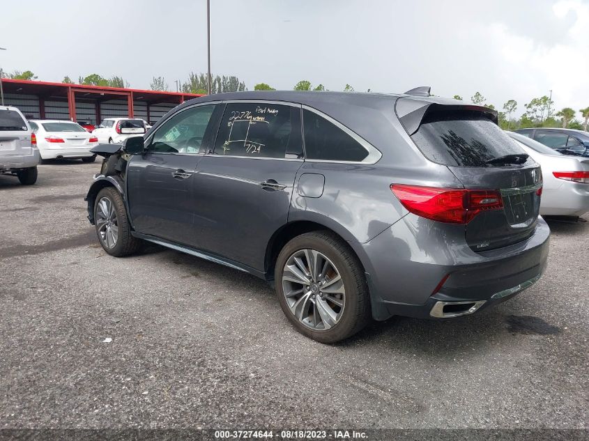 2017 ACURA MDX TECHNOLOGY - 5FRYD3H53HB003947
