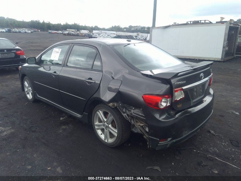 2013 TOYOTA COROLLA S - 2T1BU4EE6DC043777