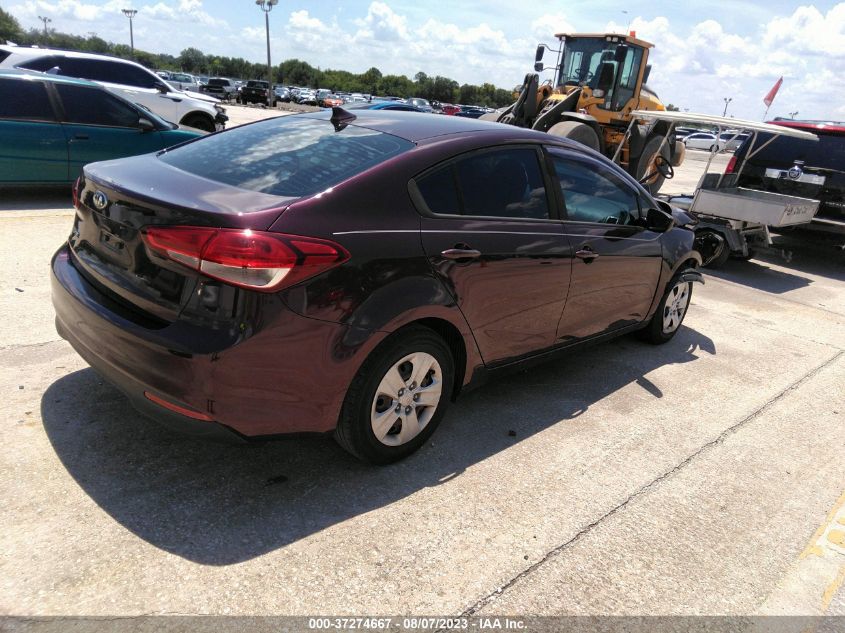 2018 KIA FORTE LX - 3KPFK4A72JE245625