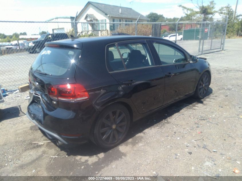 2013 VOLKSWAGEN GOLF TDI W/SUNROOF & NAV - WVWNM7AJ3DW136443