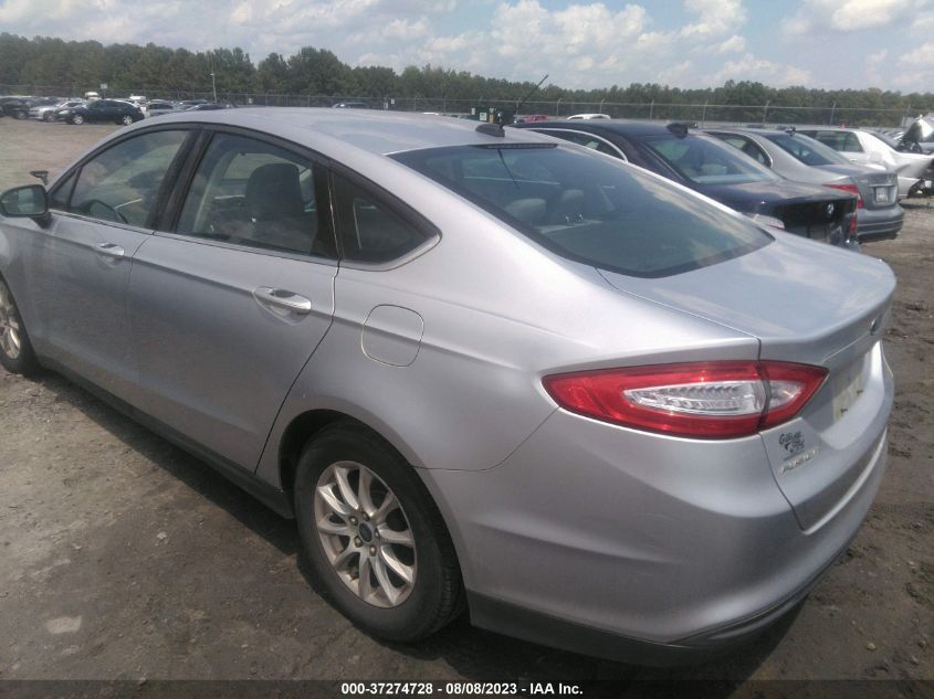 2015 FORD FUSION S - 3FA6P0G76FR177577