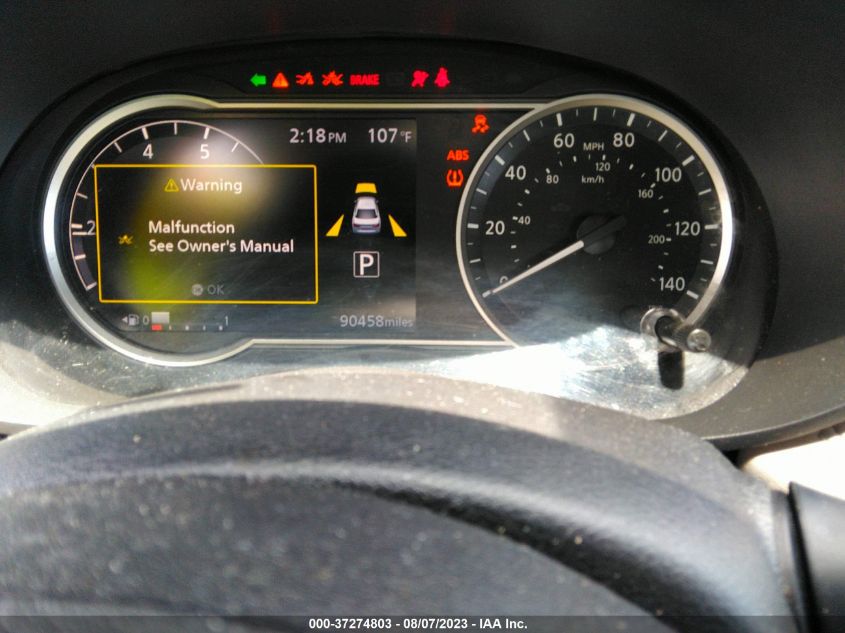 2020 NISSAN VERSA SV - 3N1CN8EVXLL855509