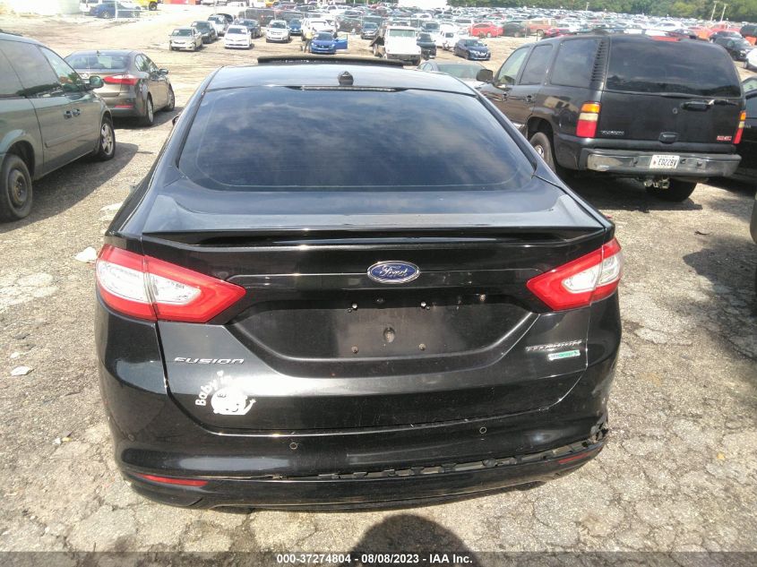 2013 FORD FUSION TITANIUM - 3FA6P0K95DR224488