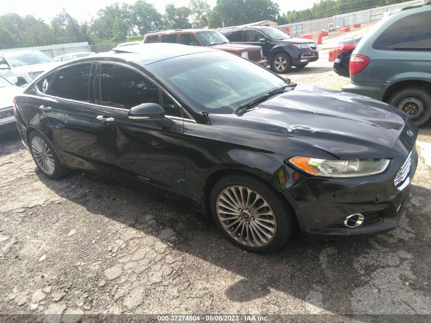 2013 FORD FUSION TITANIUM - 3FA6P0K95DR224488