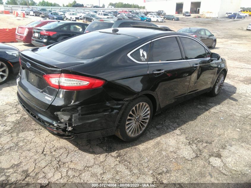 2013 FORD FUSION TITANIUM - 3FA6P0K95DR224488