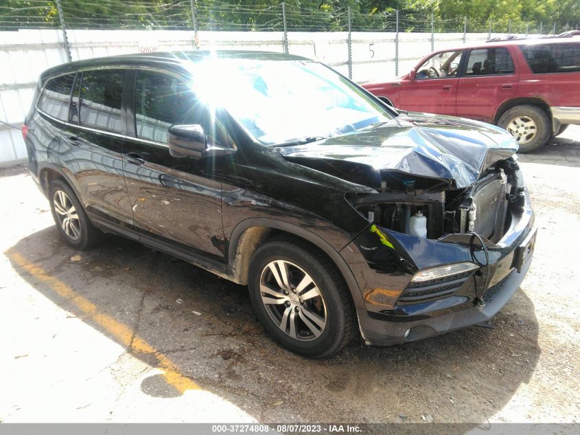 2017 HONDA PILOT EX-L - 5FNYF6H56HB019086