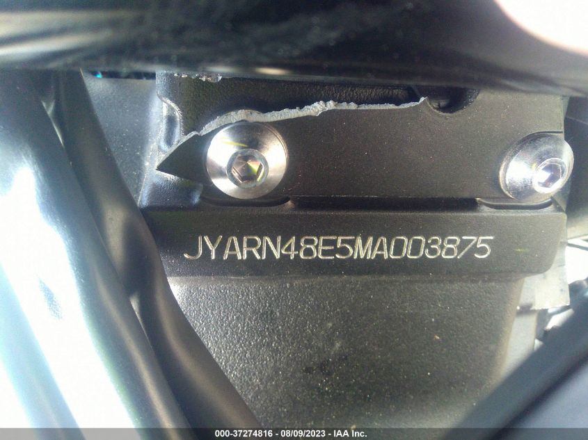 2021 YAMAHA MTN1000 JYARN48E5MA003875