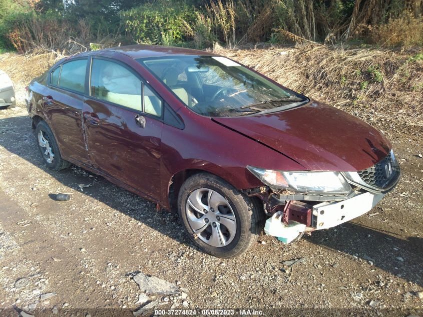 2013 HONDA CIVIC SDN LX - 2HGFB2F50DH528255