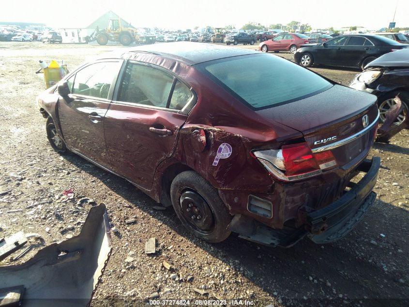 2013 HONDA CIVIC SDN LX - 2HGFB2F50DH528255