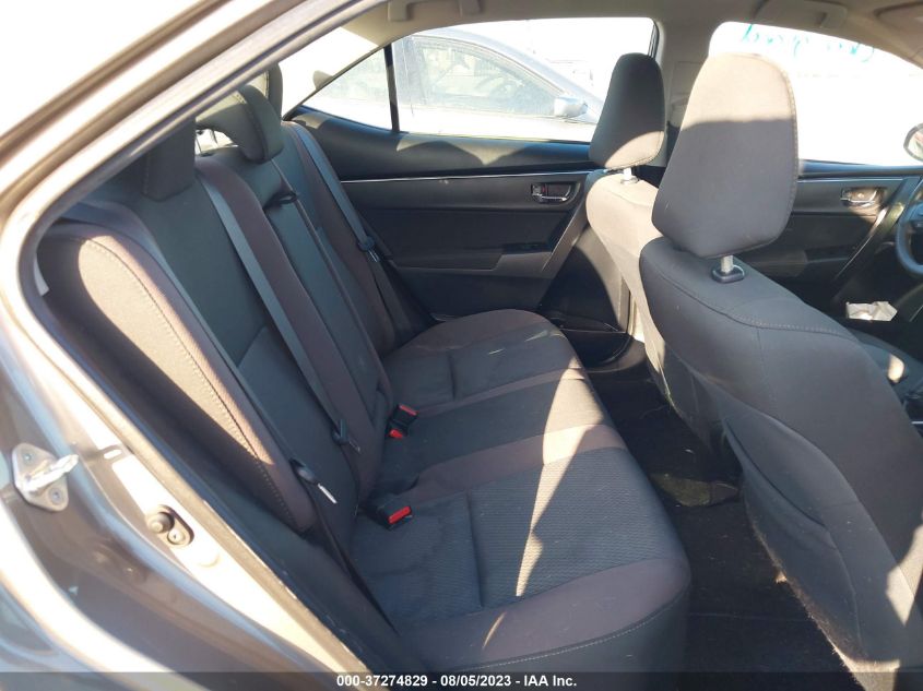 2019 TOYOTA COROLLA L/LE/SE/XLE/XSE - 2T1BURHE9KC241050