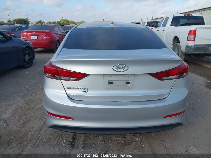 2017 HYUNDAI ELANTRA SE - 5NPD74LF1HH189471