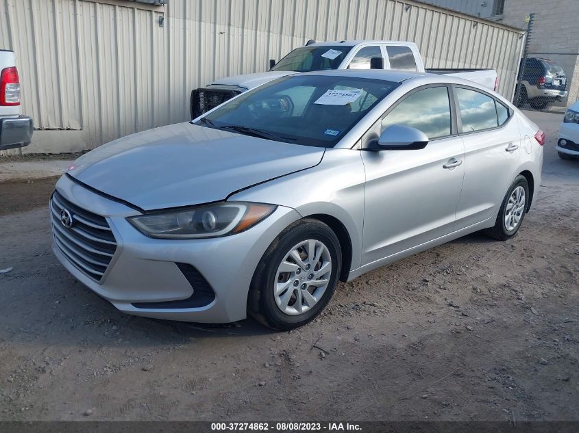 2017 HYUNDAI ELANTRA SE - 5NPD74LF1HH189471
