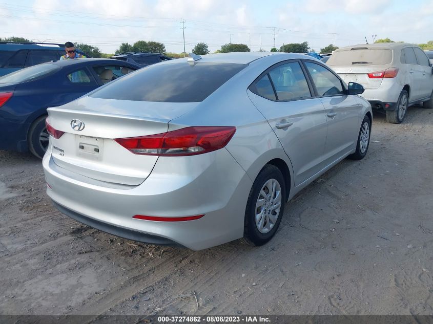 2017 HYUNDAI ELANTRA SE - 5NPD74LF1HH189471