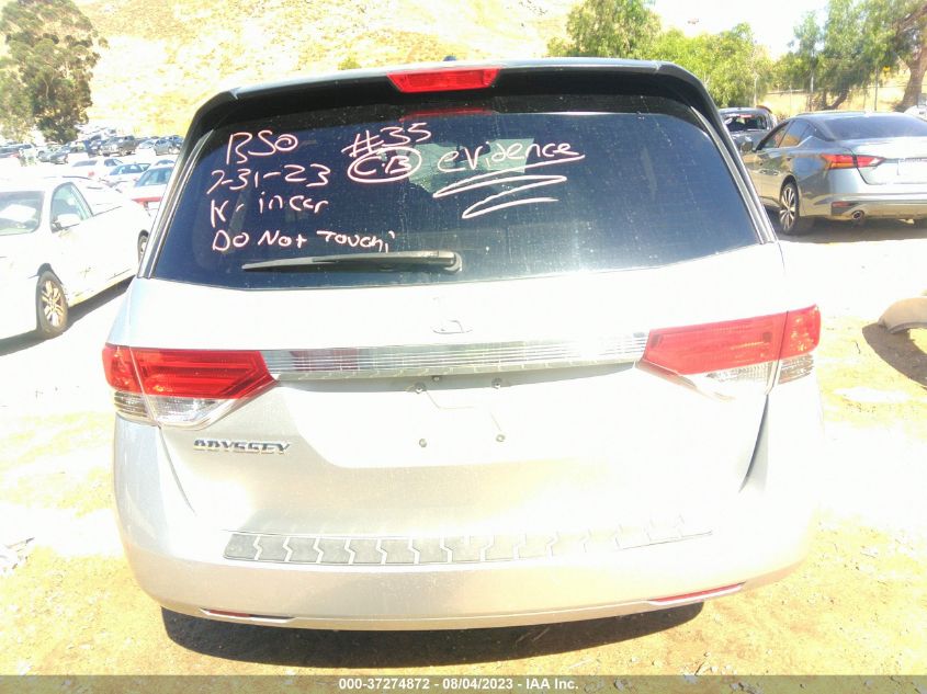 2014 HONDA ODYSSEY EX-L - 5FNRL5H61EB046501
