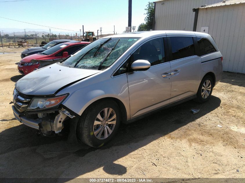 2014 HONDA ODYSSEY EX-L - 5FNRL5H61EB046501