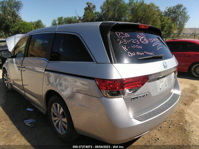 2014 HONDA ODYSSEY EX-L - 5FNRL5H61EB046501