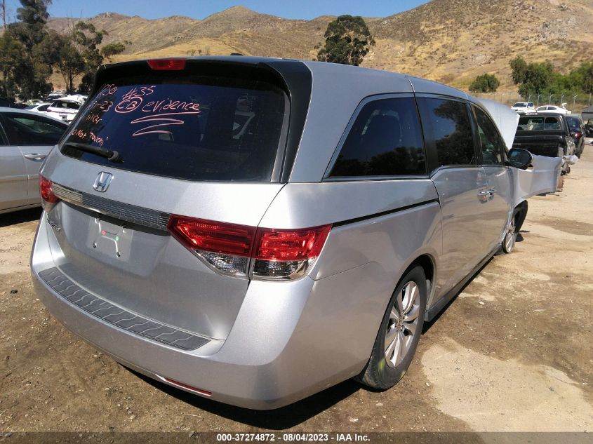2014 HONDA ODYSSEY EX-L - 5FNRL5H61EB046501