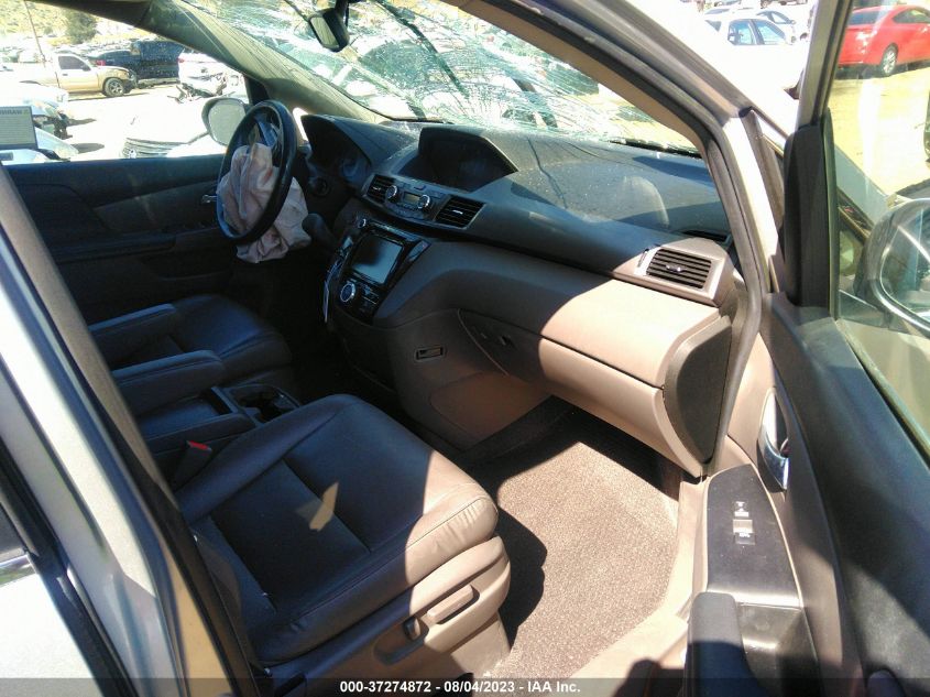 2014 HONDA ODYSSEY EX-L - 5FNRL5H61EB046501