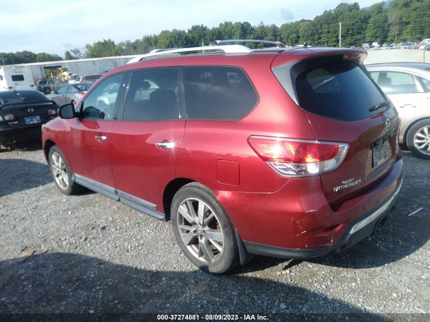 2014 NISSAN PATHFINDER PLATINUM - 5N1AR2MN6EC699602