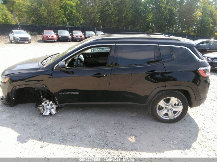 2022 JEEP COMPASS LATITUDE - 3C4NJDBB2NT151411