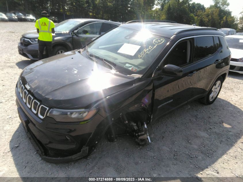 2022 JEEP COMPASS LATITUDE - 3C4NJDBB2NT151411