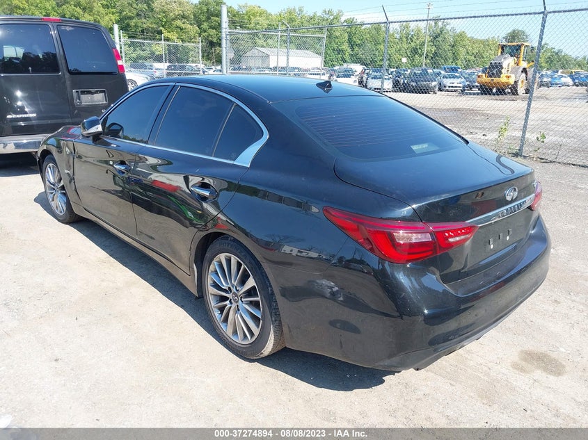 VIN JN1EV7AP8JM356348 2018 INFINITI Q50 3.0T LUXE