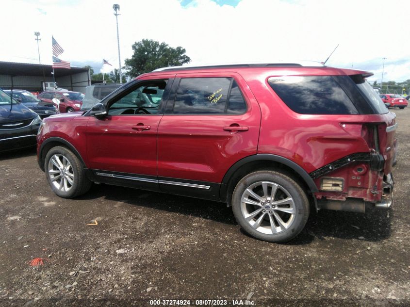 2018 FORD EXPLORER XLT 1FM5K8D86JGA30994
