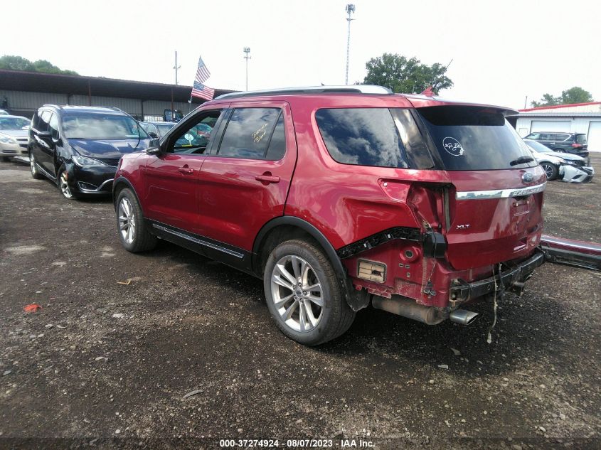 2018 FORD EXPLORER XLT 1FM5K8D86JGA30994