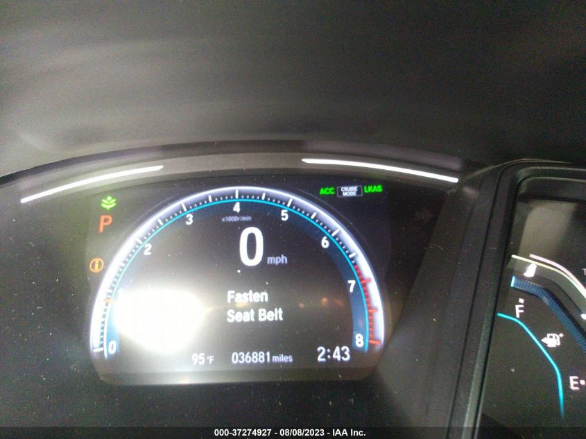 2019 HONDA CIVIC SEDAN LX - 2HGFC2F6XKH571942