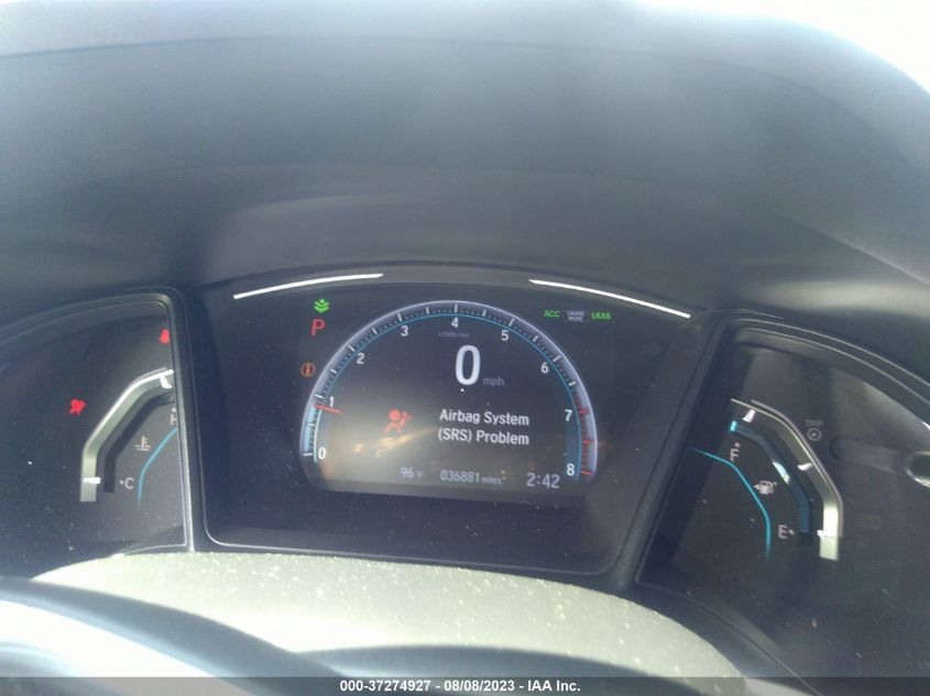 2019 HONDA CIVIC SEDAN LX - 2HGFC2F6XKH571942