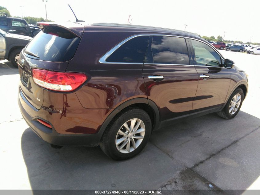 2017 KIA SORENTO LX - 5XYPG4A3XHG190017