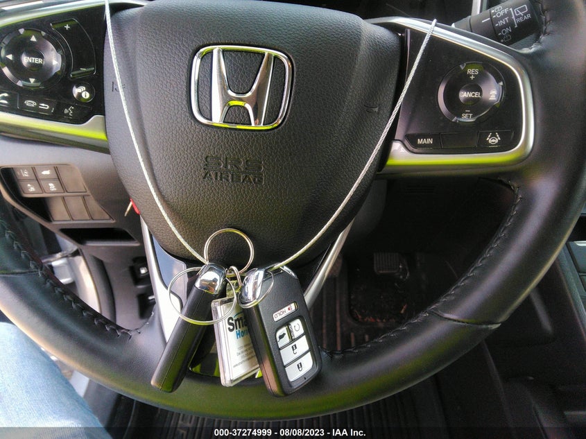 VIN 5J6RW2H82KA003890 2019 HONDA CR-V EX-L